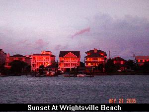 Sunset At Wrightsville Beach